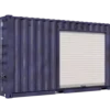 20ft Used Storage Container w/ One 7ft Roll-up Door on Right Side